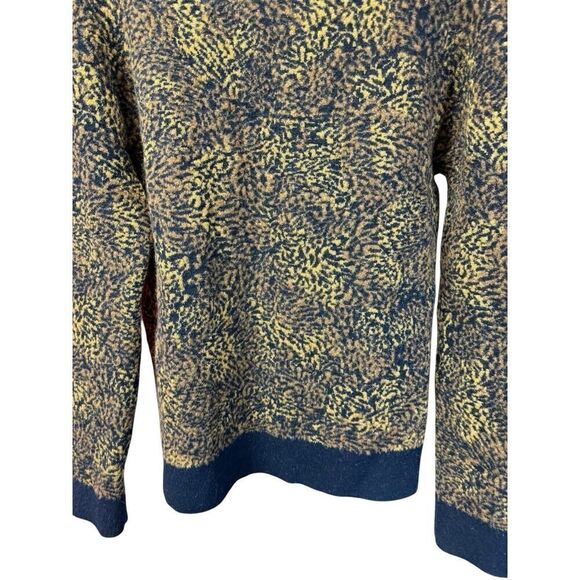 Saint Laurent Men's leopard jacquard jumper Wool Alpaca Size Medium $1560 - Picture 6 of 16